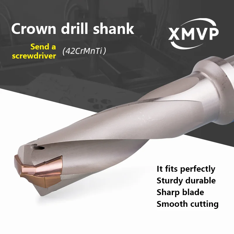 3D/5D/7D/10D internal cooling carbide bit non-standard diameter 12-32.0mm HD crown drill Twist drill Fast processing speed