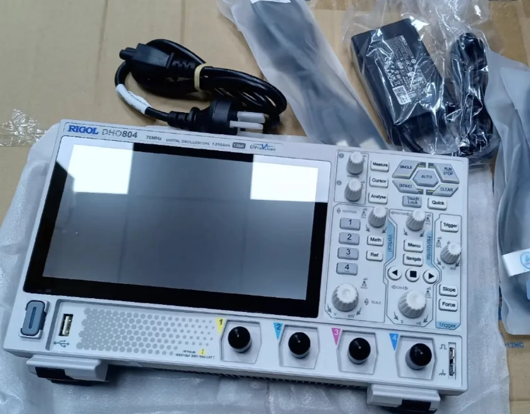 1pc RIGOL Digital Oscilloscope DHO804 70MHz Frequency Band + 12-bit Vertical Reso...*SY