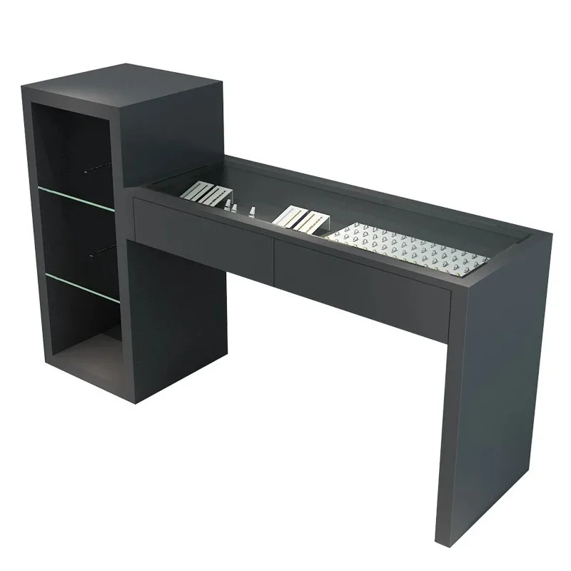 

Iron jewelry display cabinet Jade jewelry boutique display cabinet