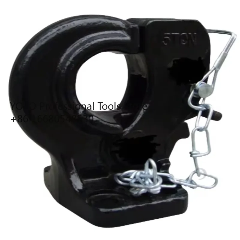 g5aPintle Hook with 10 Ton Capacity for Trailers & Accessories