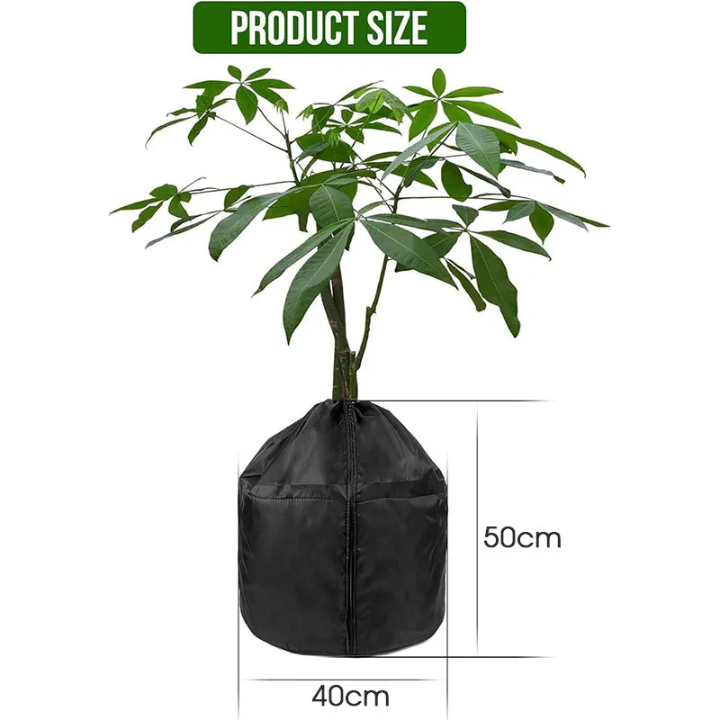 Juste de protection des racines des plantes d'hiver, arbre fruitier, conviviale ré, proximité, sac à ficelle, cour extérieure, garde au chaud, outils antigel de jardin, 40x50cm