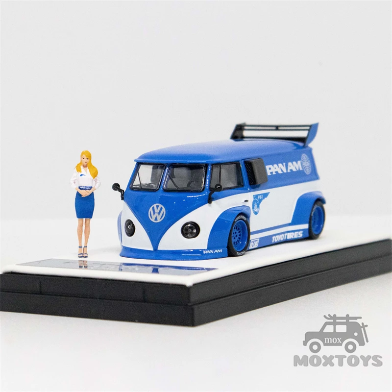 TIME MICRO 1:64 T1 van PAN AM Diecast Model Car