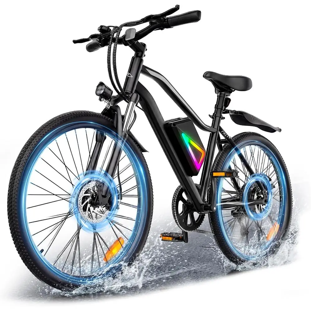 

Electric Bike - 750W/1000W/1500W Motor Electric ycle, 20MPH, 55/70/80 Miles, Removable Battery, Shock Absorber, 5 Speed E Bike,