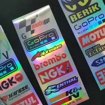 10 best sales Reflective stickers motorcycle - №7