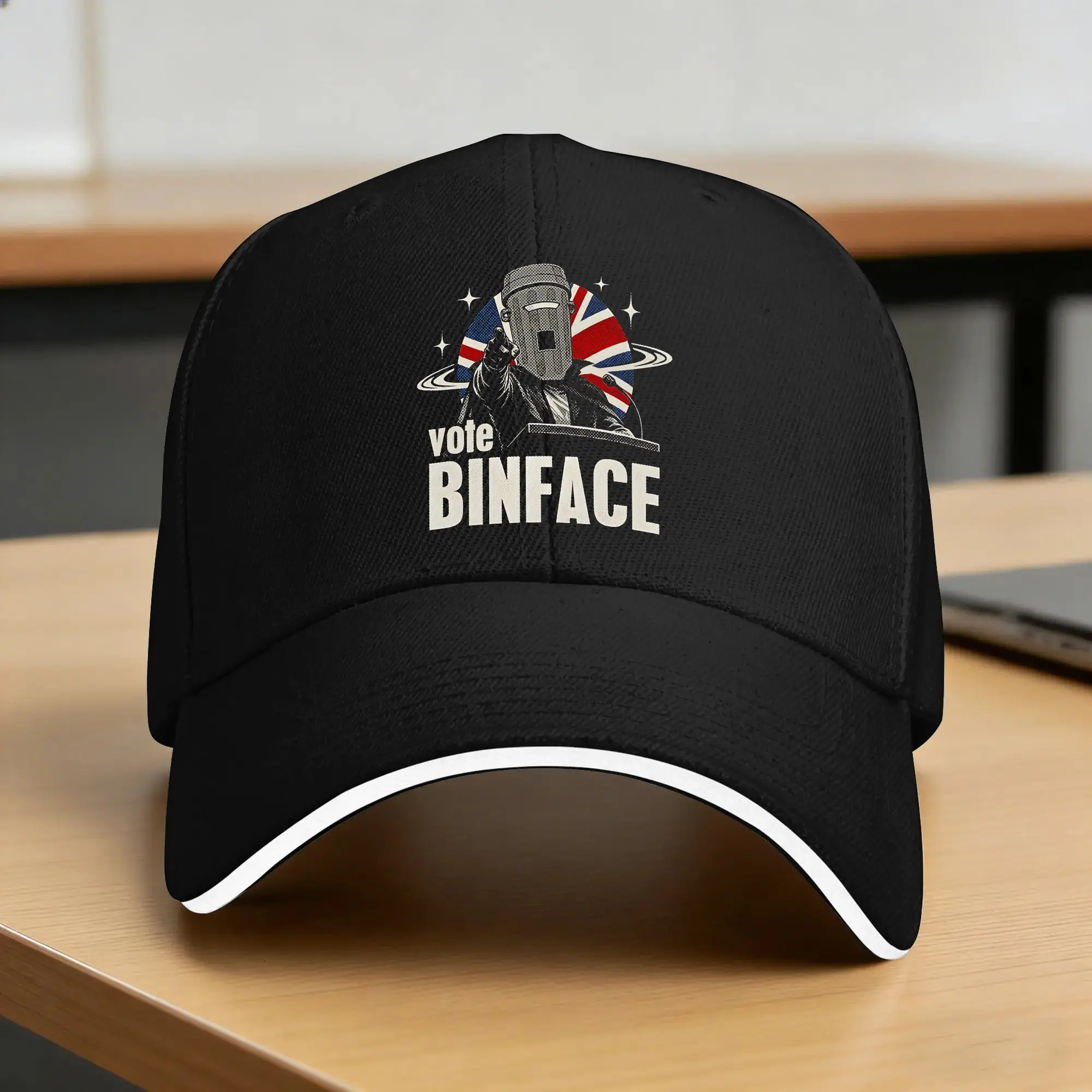 Casual Baseball Cap Vote Count Binface for Prime Minister  Outdoor Sports Trucker Hat For Women Sun Visor Classic Baseball Caps