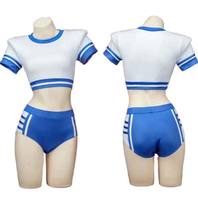 Anime Cute School Girls Swimming Student Swimsuit Swimwear Costume Cosplay Japanese Gym Suit Role Play Cheering Squad Outfits