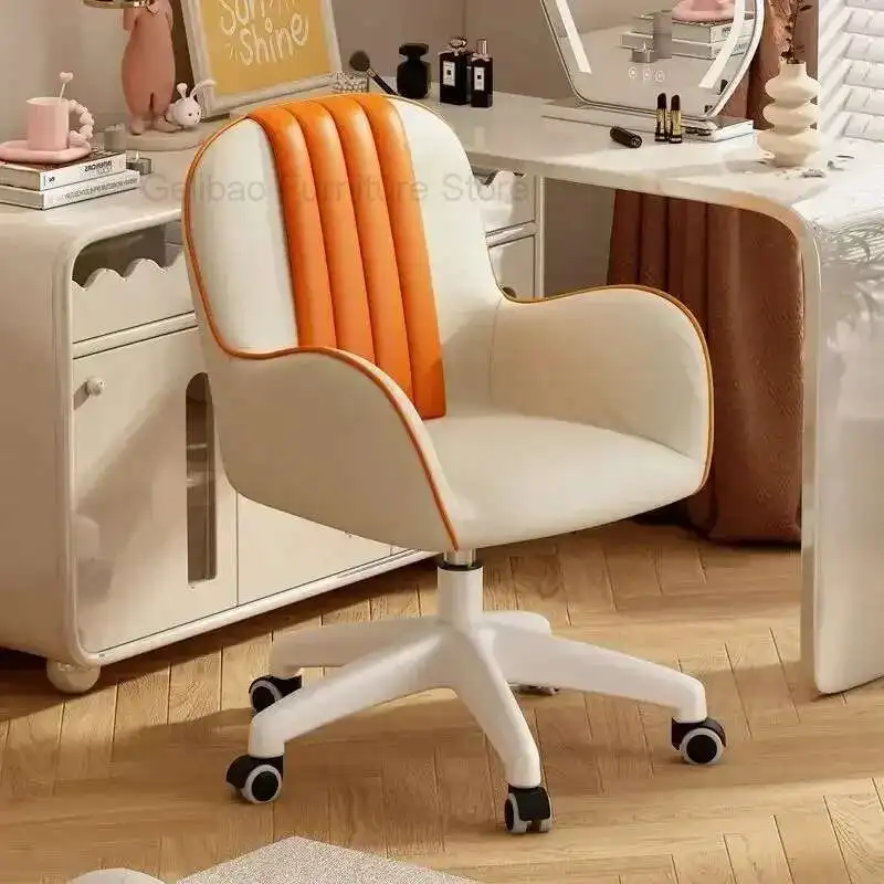 

Computer Chair Home Girls' Bedroom Makeup Chair Dormitory Writing Study Desk Sedentary Comfortable Lifting Swivel Chair