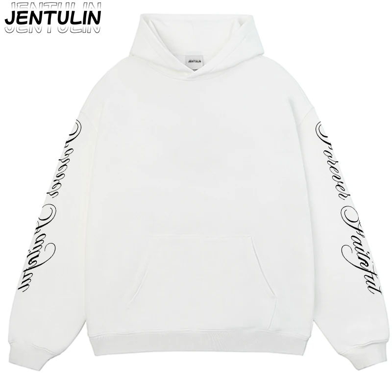 Y2K جماليات ريترو موضة الرجال ملابس رياضية الجرافيك الأبجدية هوديي Kpop Harajuku الشارع القوطي فضفاض زوجين المرأة هوديس غير رسمية