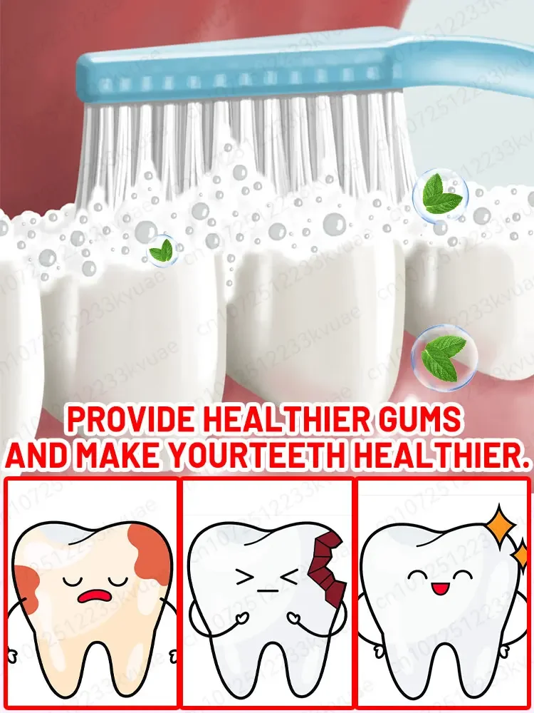 Cavity repair toothpaste, repairs cavities, whitens teeth, freshens breath