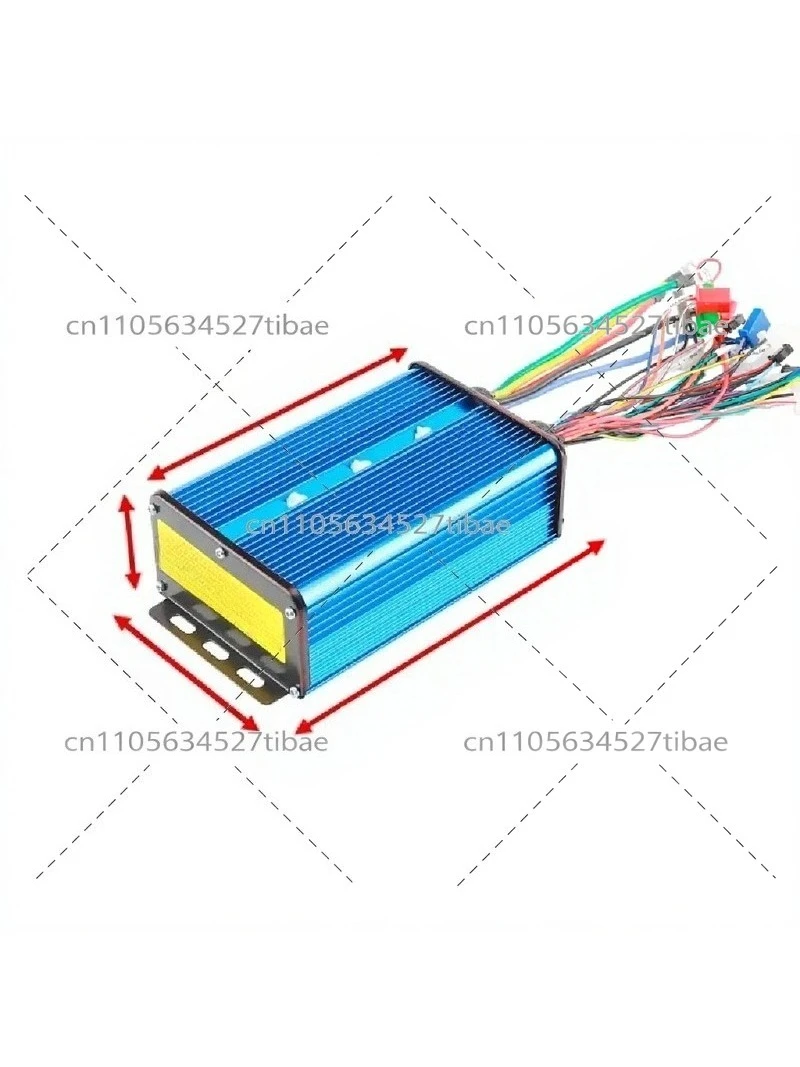 Electric Motor Controller 36V 48V 52V 60V 72V 1800W 2000W 3000W 45A-60A for Electric Bicycle Cart Brushless Speed Controller