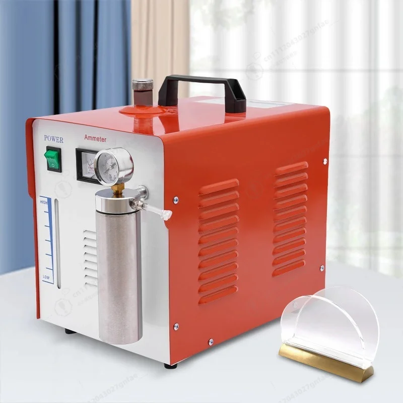 

220V Hydrogen Oxygen Flame Polisher, HG60B/HG60A 75L/H 70L/H Acrylic Polishing Machine HHO Generator Water Welder with Flame Gun