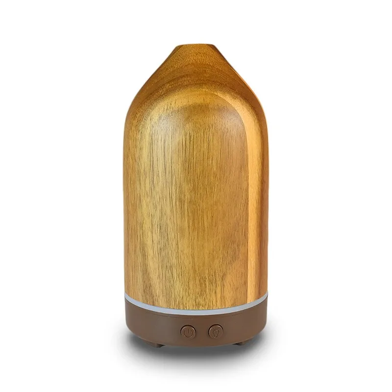 Solid wood aroma diffuser Humidification diffuser ultrasonic aroma diffuser Household warm light ultra-fine mist