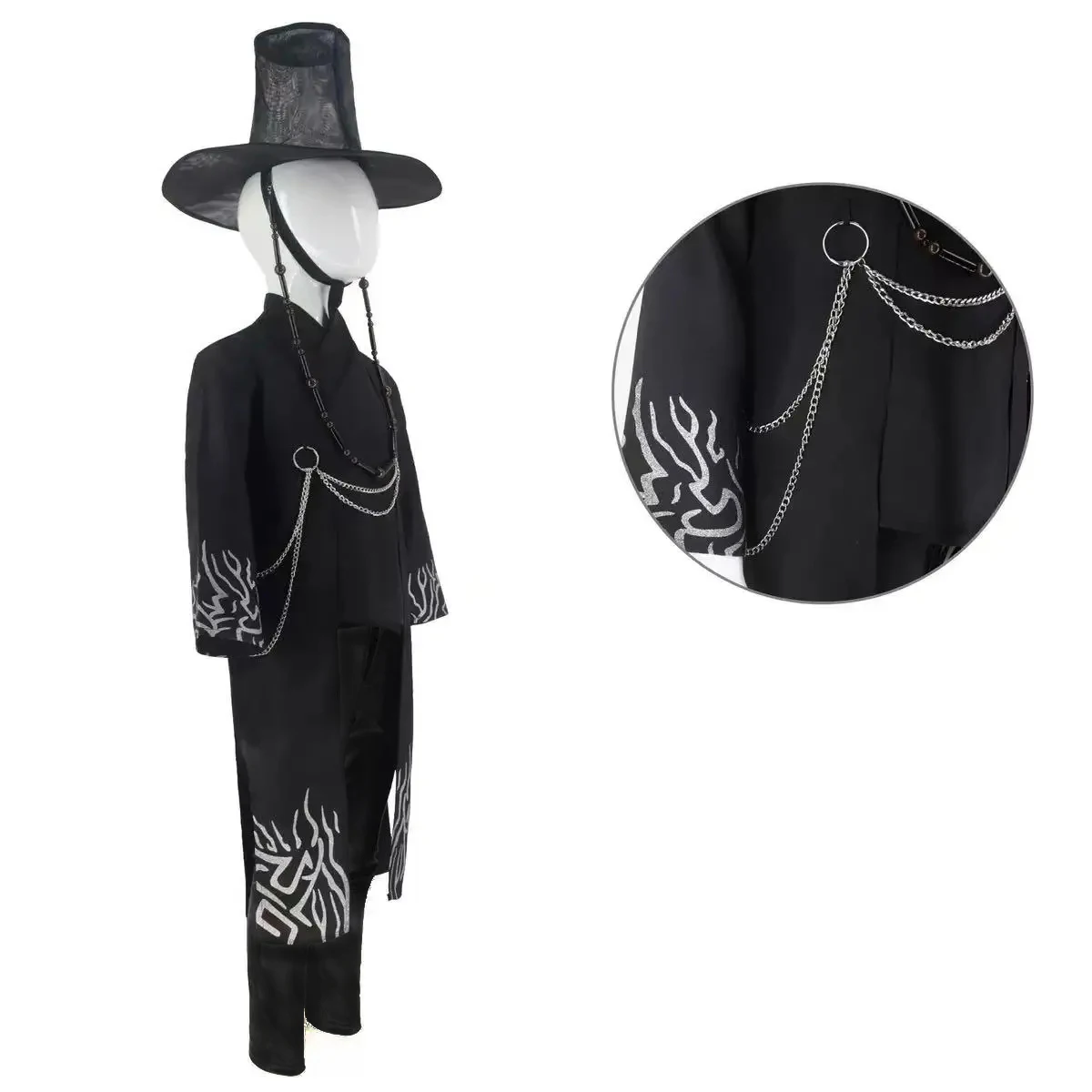 Anime Movie Ragazzi Giochi di ruolo Puntelli Set cosplay per feste per ragazzi K-POP Jinu Halloween Party Cosplay Comic Exhibition Costume Outfit