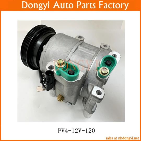 AC Compressor PV4-12V-120 PV4 12V 977010E125 977012F130