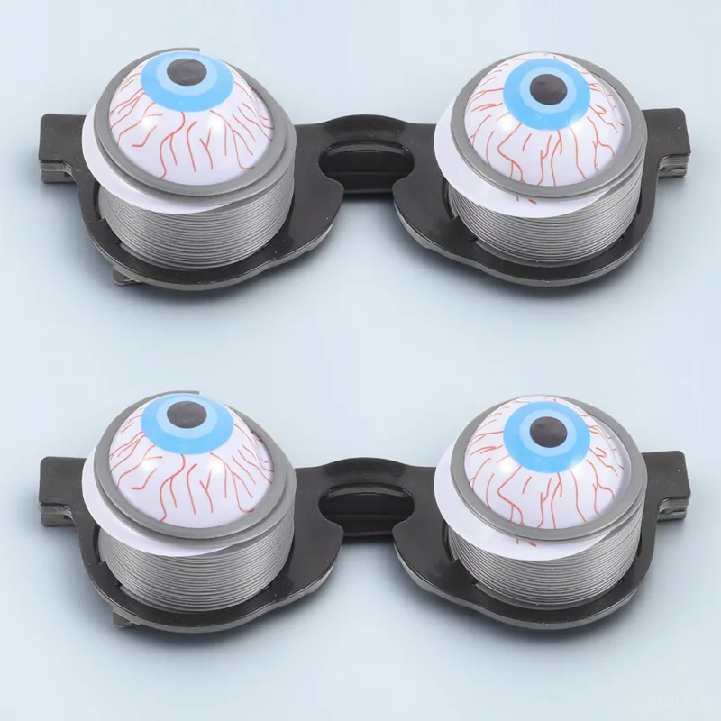 

2 шт. глазные яблоки и очки, страшные очки, весенние очки, забавный реквизит