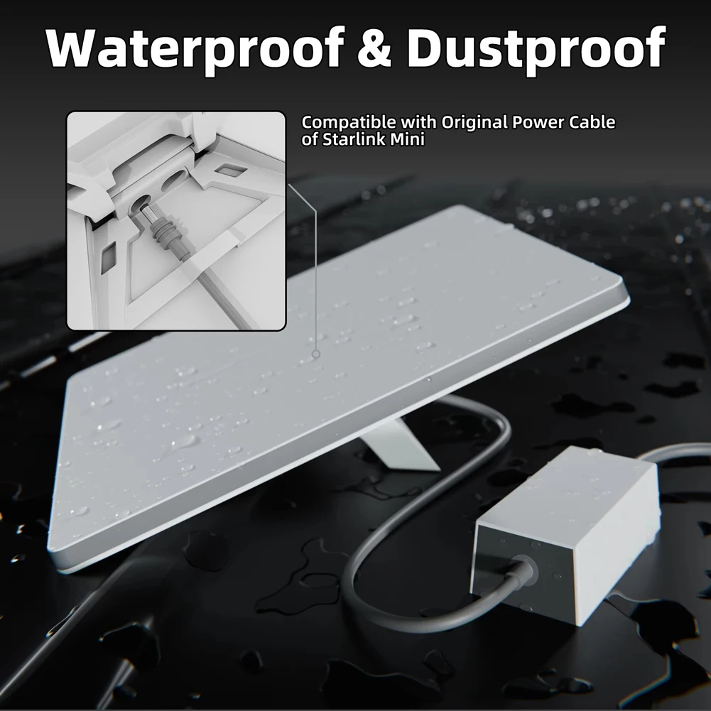 

Для Starlink Mini адаптер зарядного устройства кабель для Starlink Mini 12 В-36 В входное автомобильное зарядное устройство водонепроницаемое