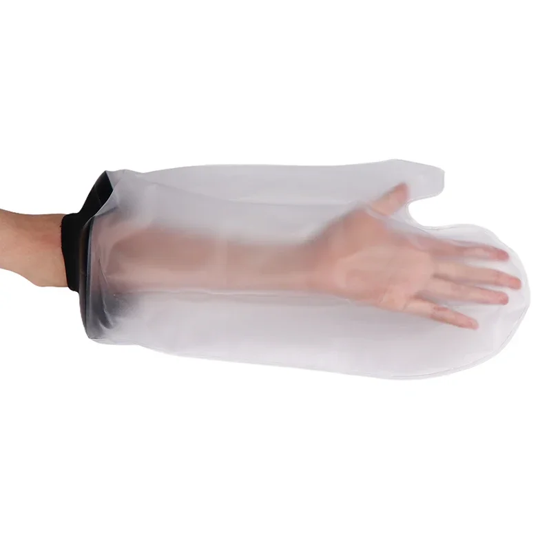Cubierta de ducha para niños, Protector de vendaje fundido sellado impermeable, fractura de heridas, pierna, pie, brazo, baño de mano, funda de anillo protector