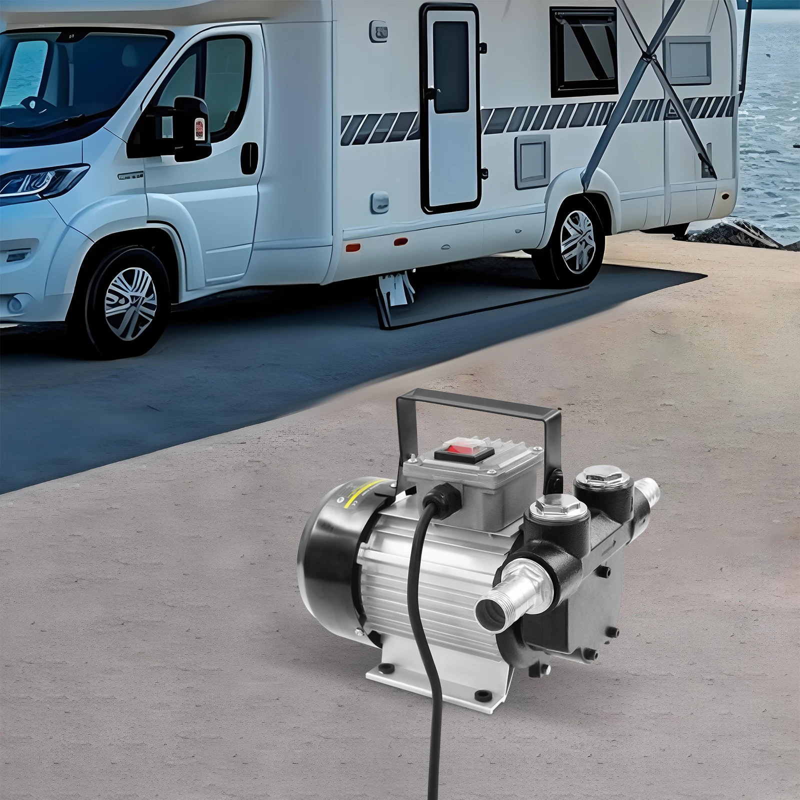 550W Elektrische Kraftstoffpumpe Öl-Transferpumpe Elektrische Kraftstoffpumpe