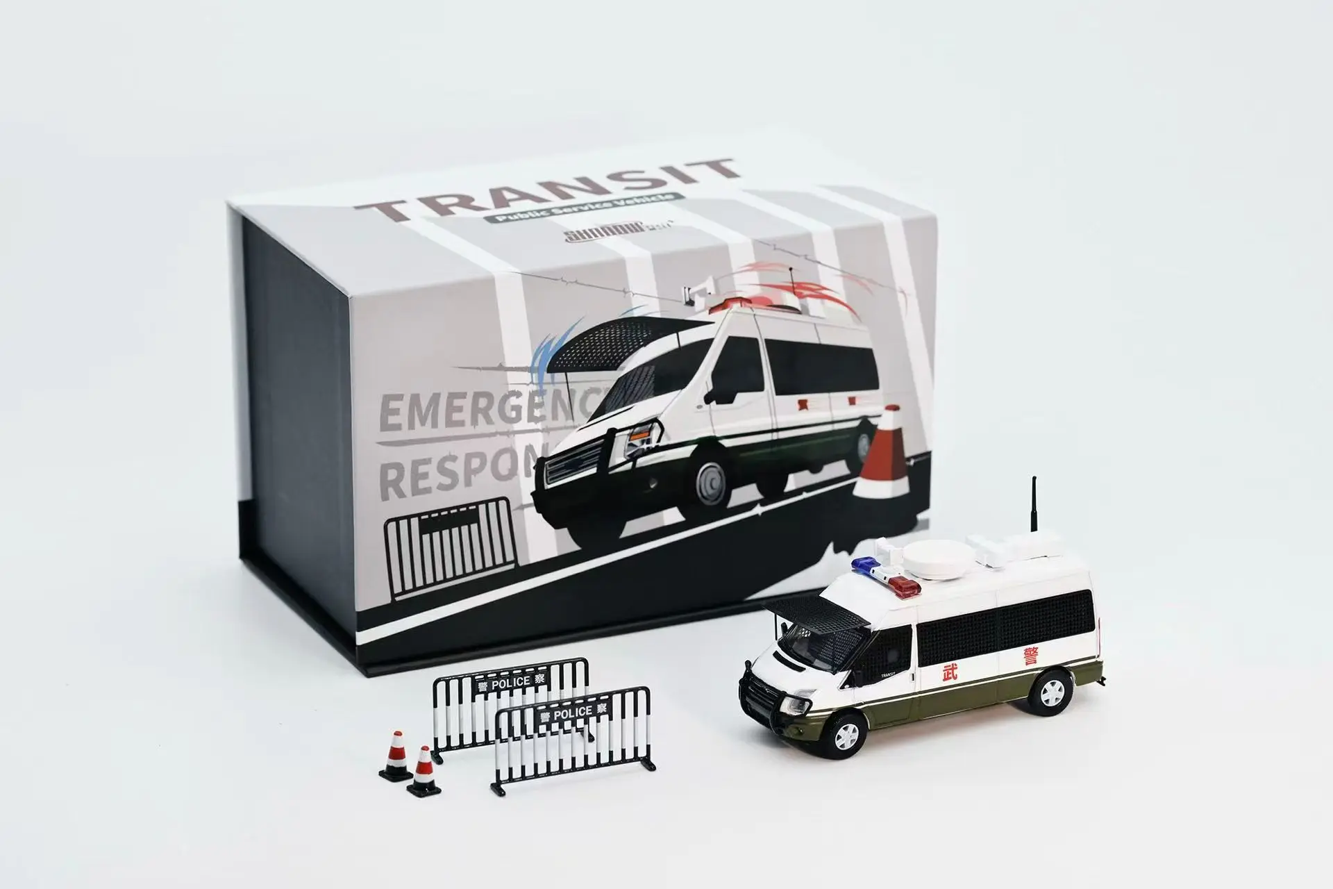 Diecast GCD Shadow Pro 1:64 Scale Police Car Alloy Car Model - view 4
