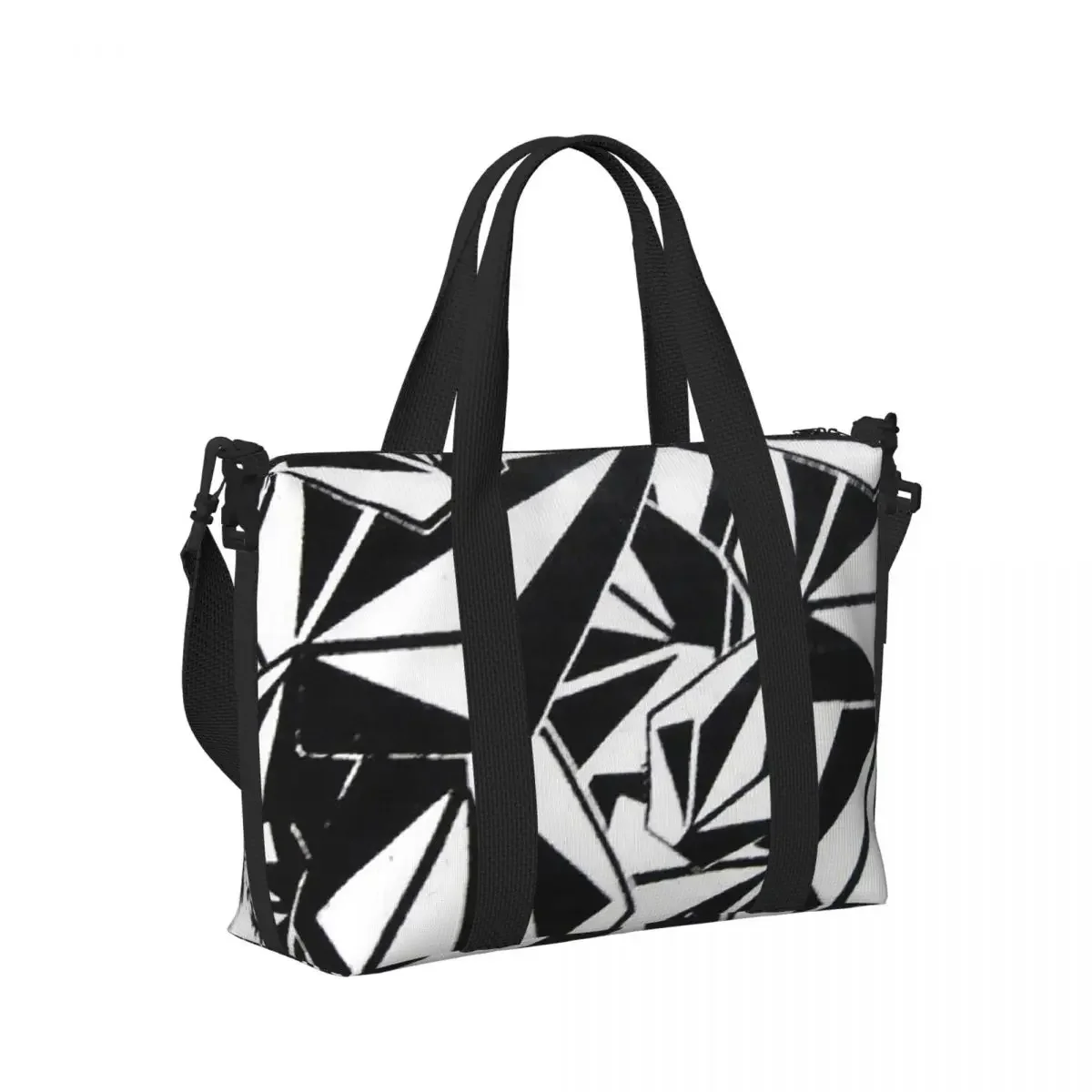 

Half Diamond Volkom Beach Travel Bag Large Capacity Tote Bags for Gym Sport Women Shopping Duffle Shoulder Bag