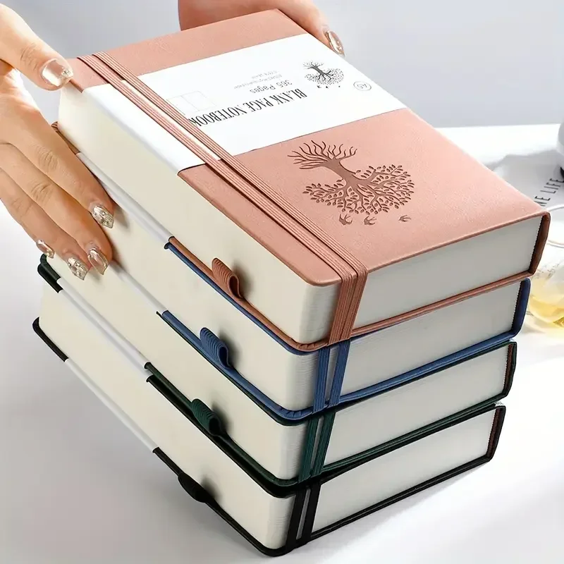 730 Pages Diary Extra Thick A5 Blank Notebook Korean Stationery Softcover Notepad Sketchbook Notebooks Writing Pads Office