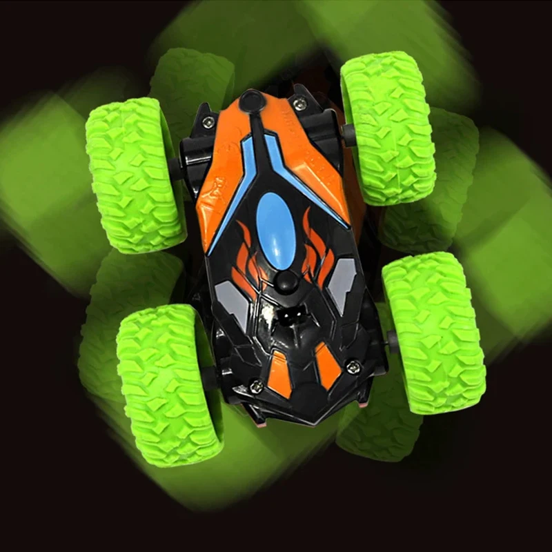 Dwustronna rolka 3D Flip Zdalnie sterowany samochód RC Robot Drift-Buggy Crawler Zasilanie bateryjne Maszyna kaskaderska Zabawka sterowana radiowo