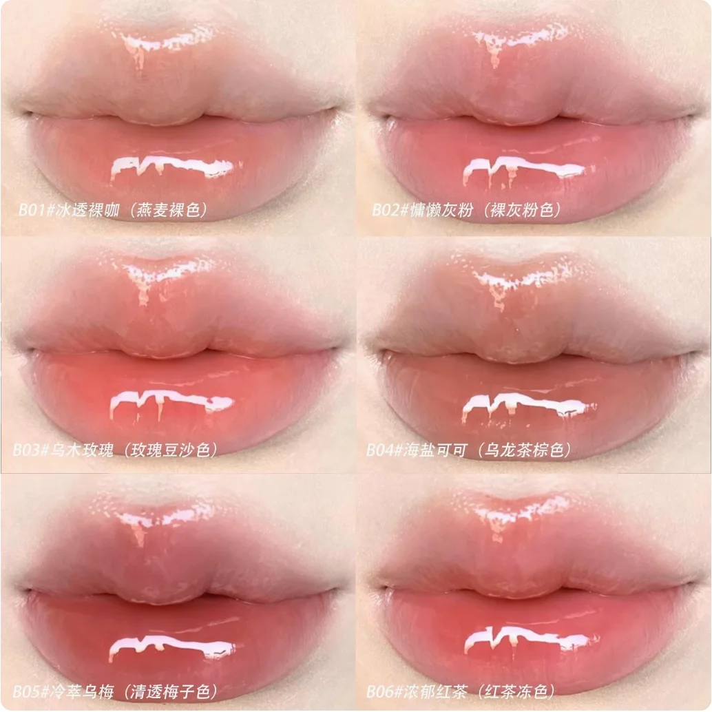 FLORTTE Twin BUTTERFLY Series Suero de labios Tinte labiales Cosméticos Maquillaje