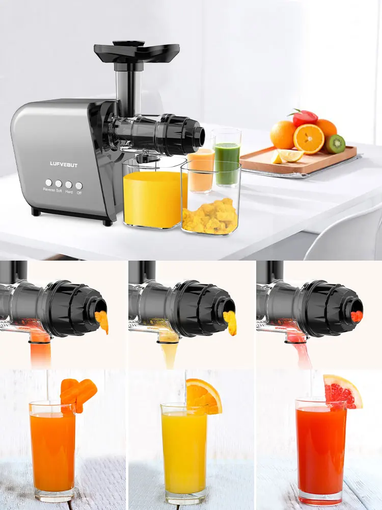 5 in 1 Kitchen Reverse ดื่ม Smooth Taste เครื่องสกัดผักคั้นน้ําเครื่องทําไอศกรีม
