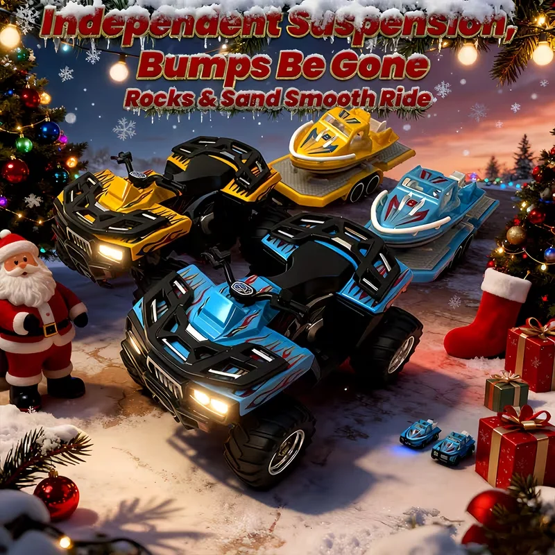 1:64 スケール RC オフロードビーチバイク車両 頑丈な合金ボディ、スマートフォンアプリタッチスクリーンコントロール 2.4G