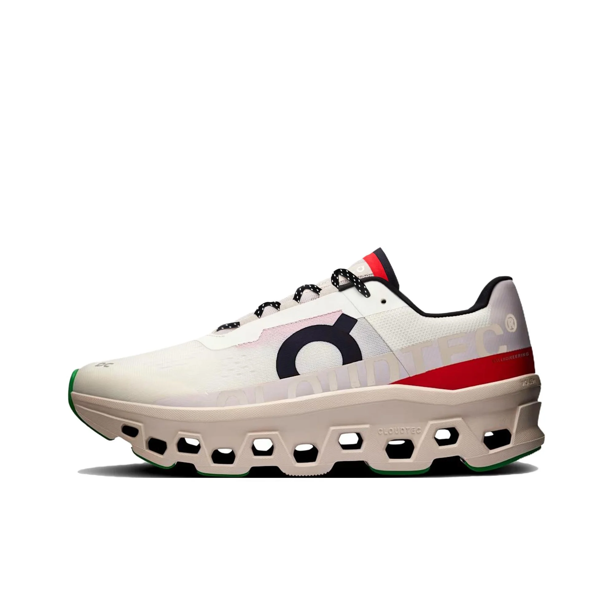

On Cloudmonster Anti Slip Wear Resistant Low Top Casual Running Shoes Men's Ecru 61-97655