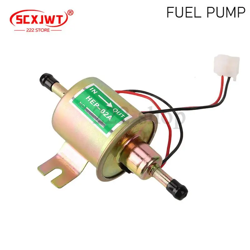 

Лидер продаж HEP-02A 12-24 В электрический топливный насос низкого давления болт с фиксированным проводом универсальный автомобильный карбюратор мотоцикл ATV