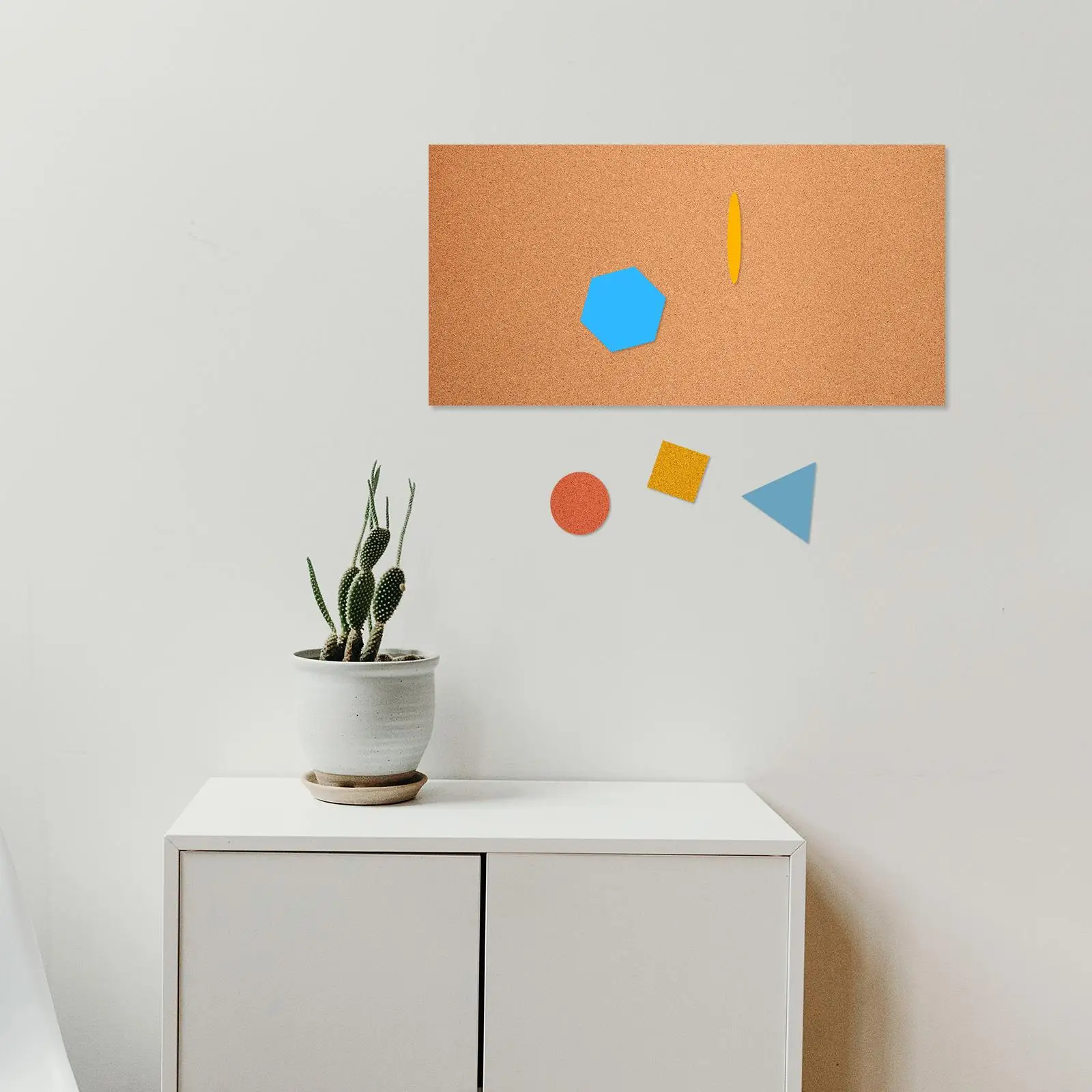 Message Board Cork Roll Display Wall Background Photo Rectangle Self-Adhesive Memo