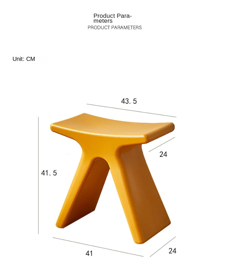 MOMO Nordic Household Shoe Changing Stool Creative Small Bench Modern Minimalist Small Stool Low Stool Special-shaped Stool
