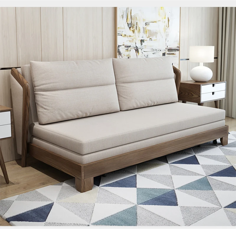 

Folding Sofa Bed Multifunctional Dual-purpose Sofa Bed With Concubine Sofa Simple Apartment Living Room Furniture Set