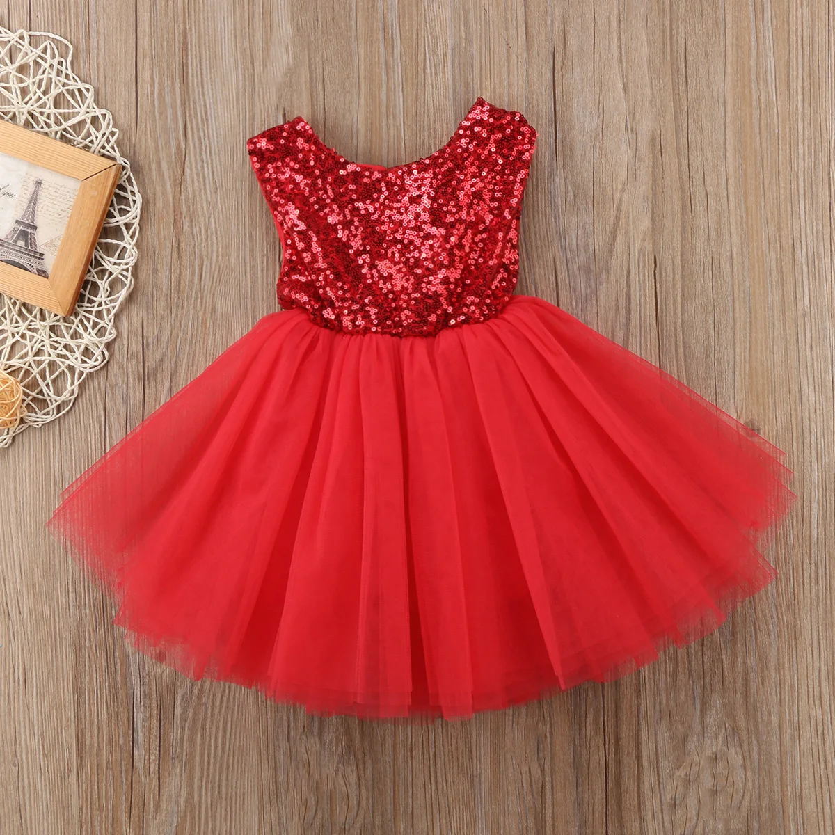 Sequins Baby Girl Party Dresses Summer Sweet Kids Clothing Birthday Princess Tulle Tutu Dress Children Clothes