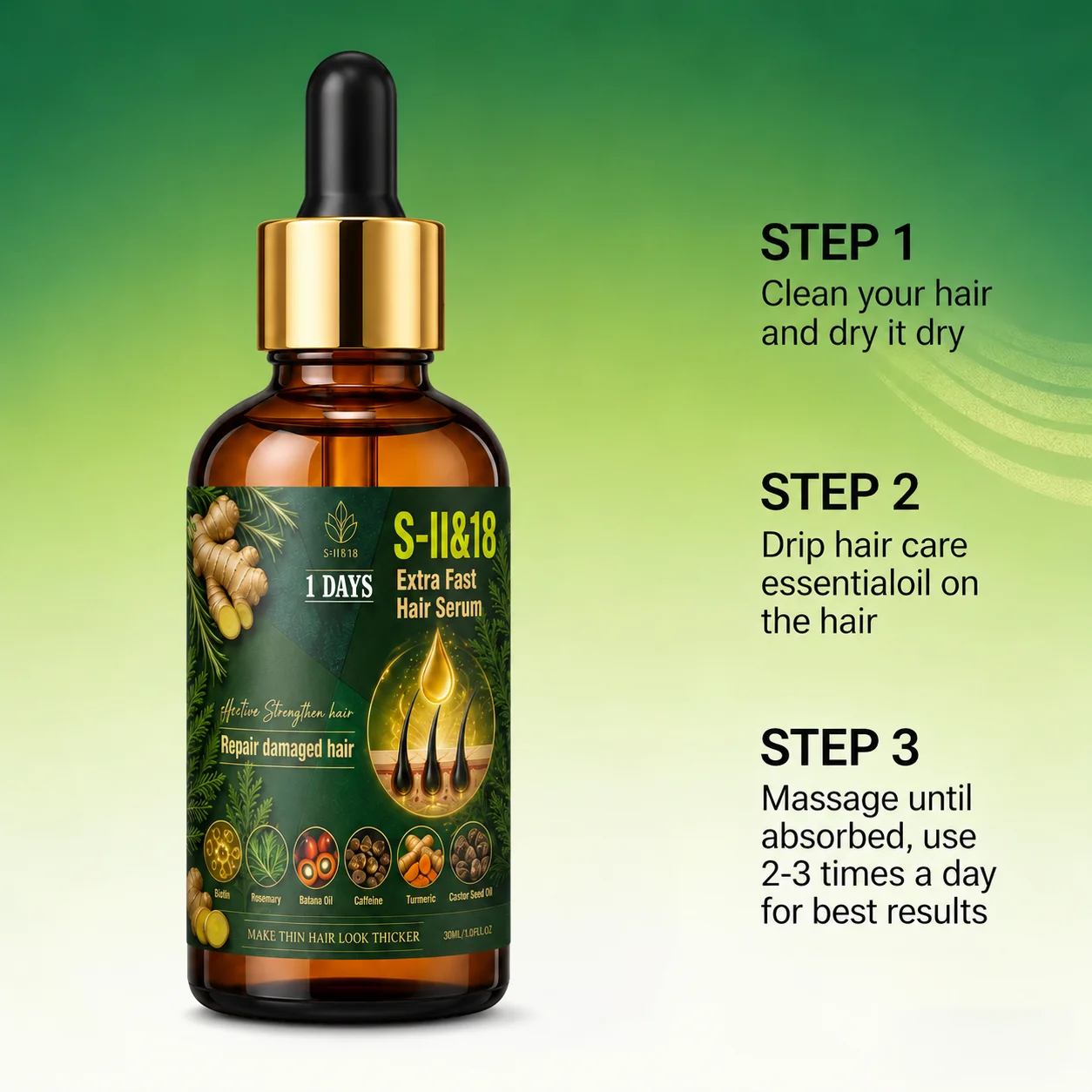 Extra Fast Hair & Scalp Renewi - đánh giá và giá Turmeric