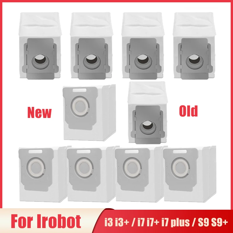 Pembuangan tas debu untuk iRobot Roomba i3 i3 + / i7 i7 + i7 plus / S9 + Robot penyedot debu aksesoris bukan tenunan kantong debu
