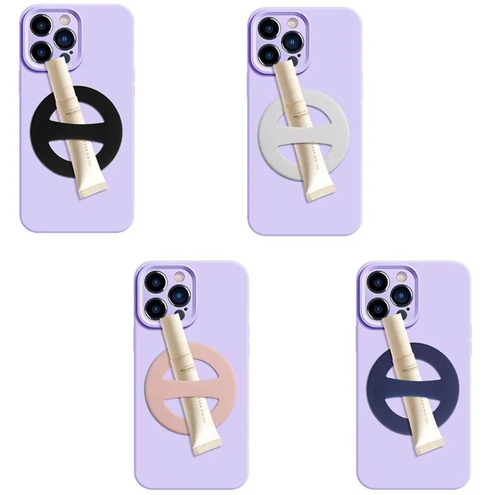 

Multifunctional Silicone Magnetic Phone Lipstick Holder Universal Lip Glaze Phone Back Holder New Phone Case Bracket