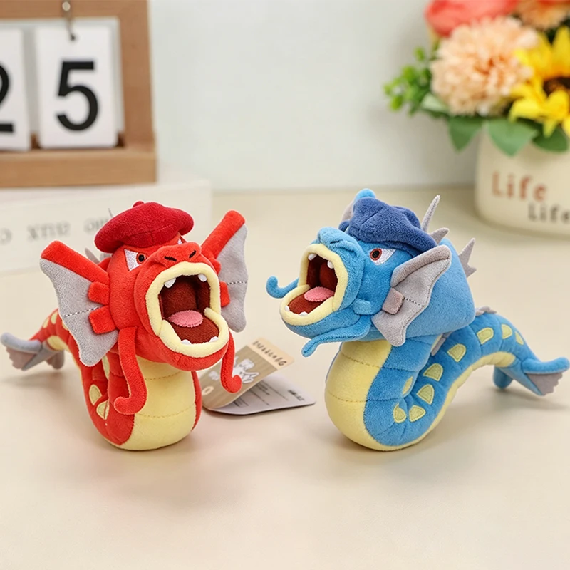 Peluches de Pokémon Rayquaza Gyarados Dragonair, Dragón Negro, Muñeco de Peluche, Mercancía de Anime, Recuerdo Coleccionable, Regalo
