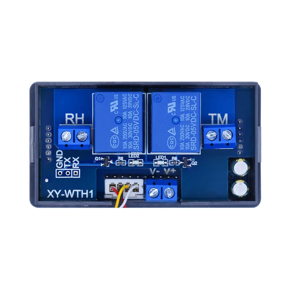 DC 6V-30V Thermal Regulator Thermocouple LCD Display 10A Thermostat Digital Temperature Humidity Controller SHT20 Sensor meter