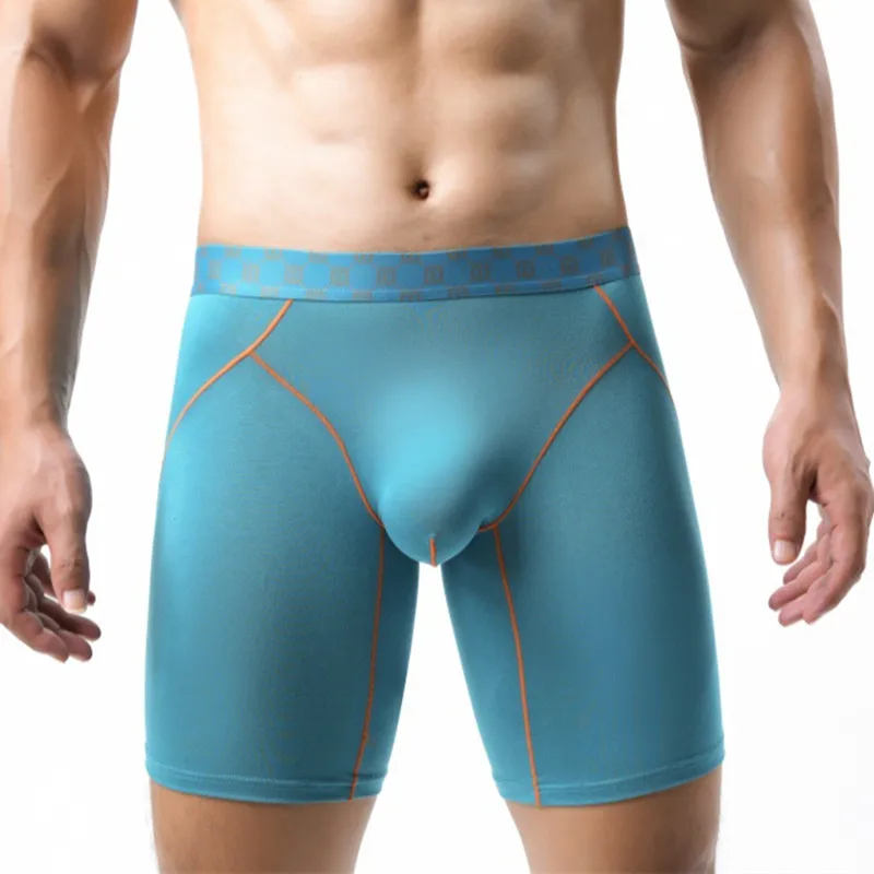 

Mens Boxers Bamboo Fiber Underwear Man Panties Homme Ropa Breathable U Convex Pouch Long Underpants Plus Size Boxer Shorts M-XXL