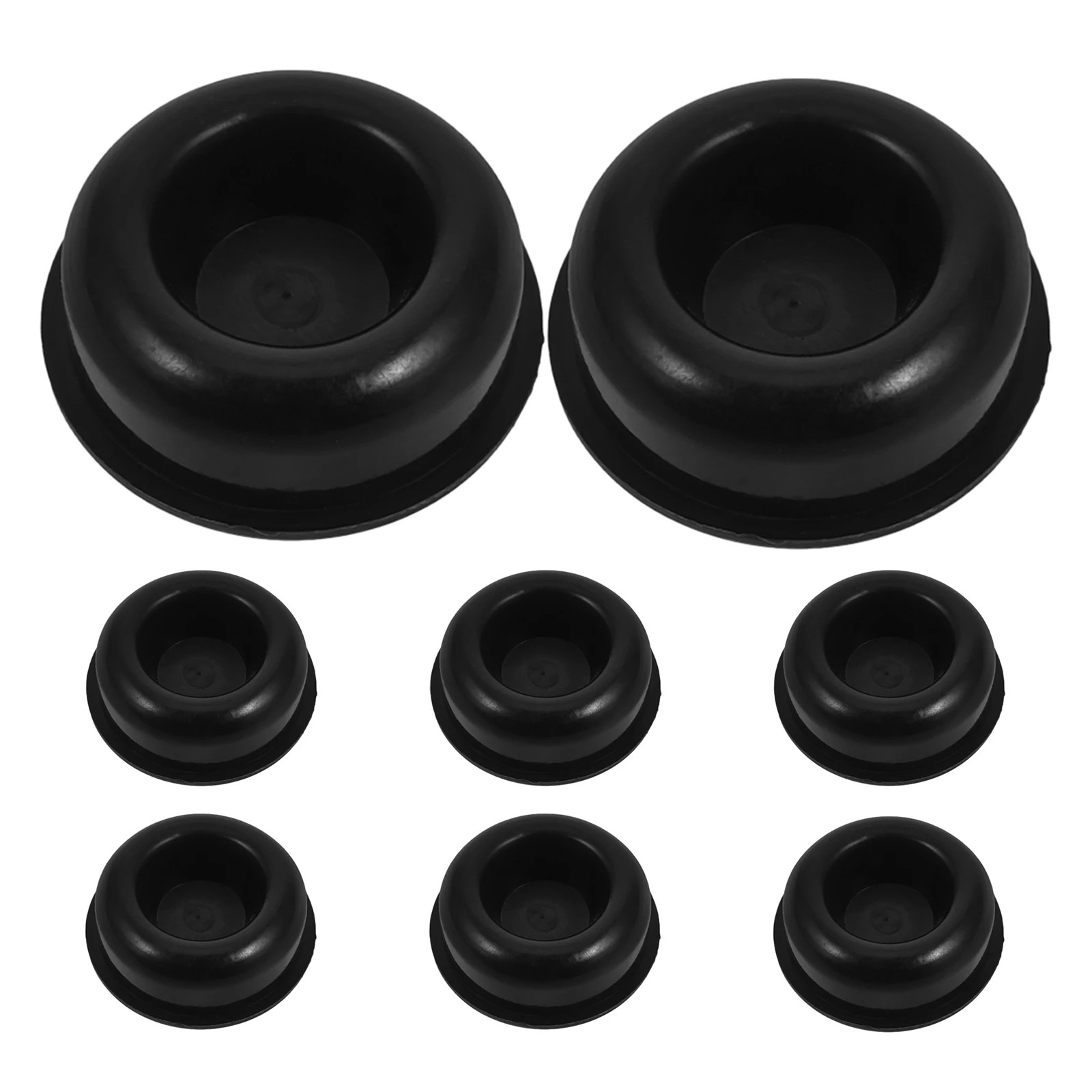 

8 Pcs Gym Equipment Boxing Punching Bag Anti-leakage Plug Fitness Cap Anti-tipping Base Stability Accessory Black