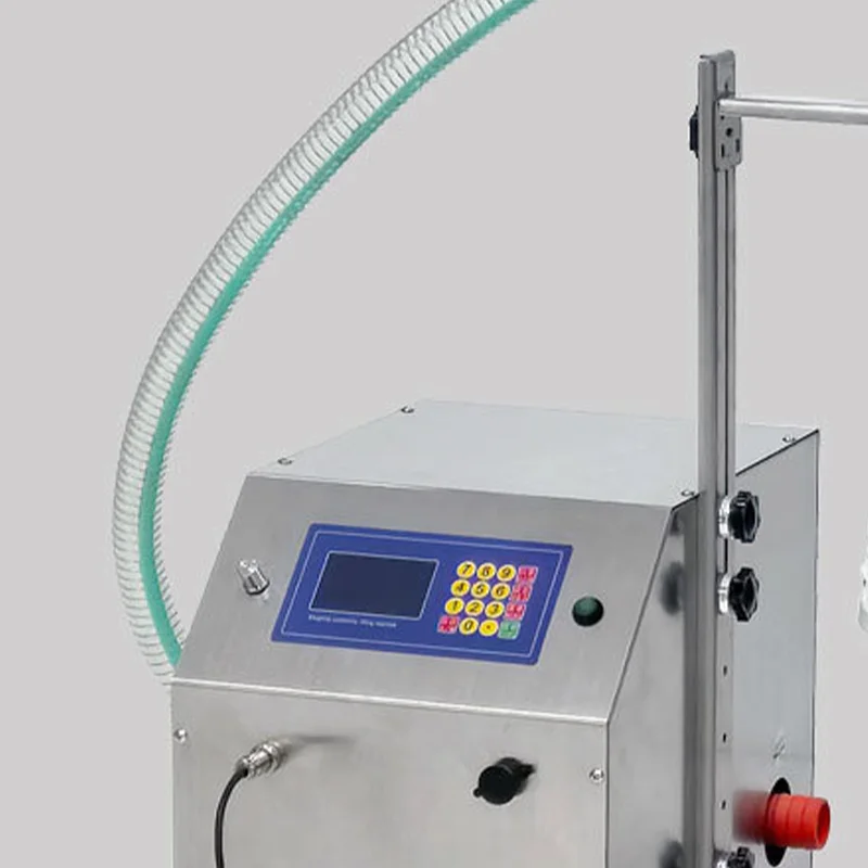 Mesin Pengisi Cairan Otomatis Kuantitatif Tipe Timbang 72L/menit Dengan Pompa Diafragma Aliran Besar Untuk Deterjen Sabun Cuci