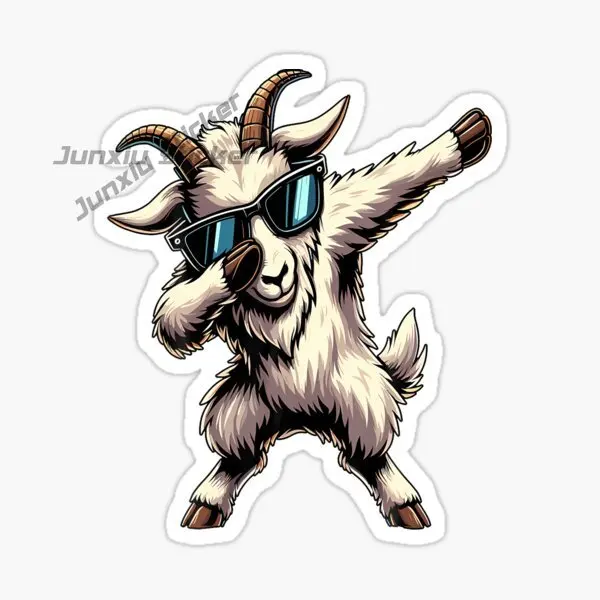 

Creative Goat Vinyl Waterproof Car Sticker Decal Self-adhesive Decoration