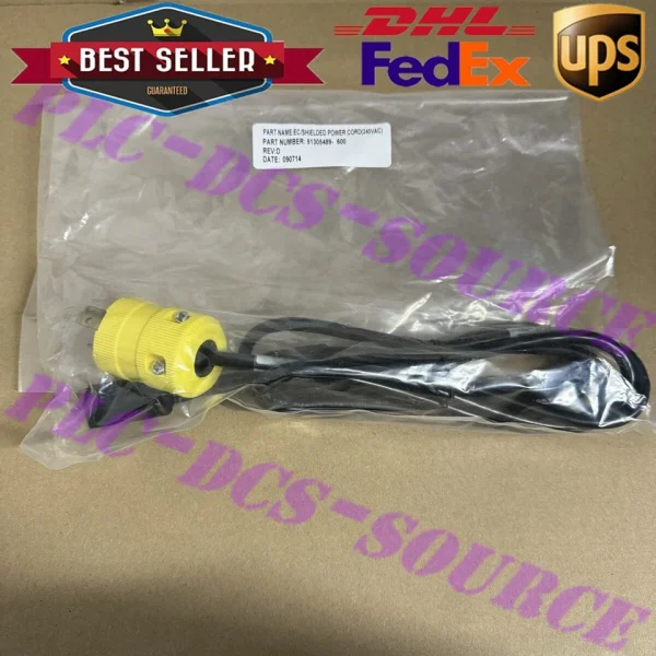 

51305489-600 Ecshielded Power Cord 240vac Rev D 1x New Ups Brand New Original Spot Plc