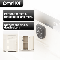 New Single Biometric Digital Baby Cabinet Door Keyless Combinatio Electronic Smart Fingerprint Sliding Wardrobe Door Locks