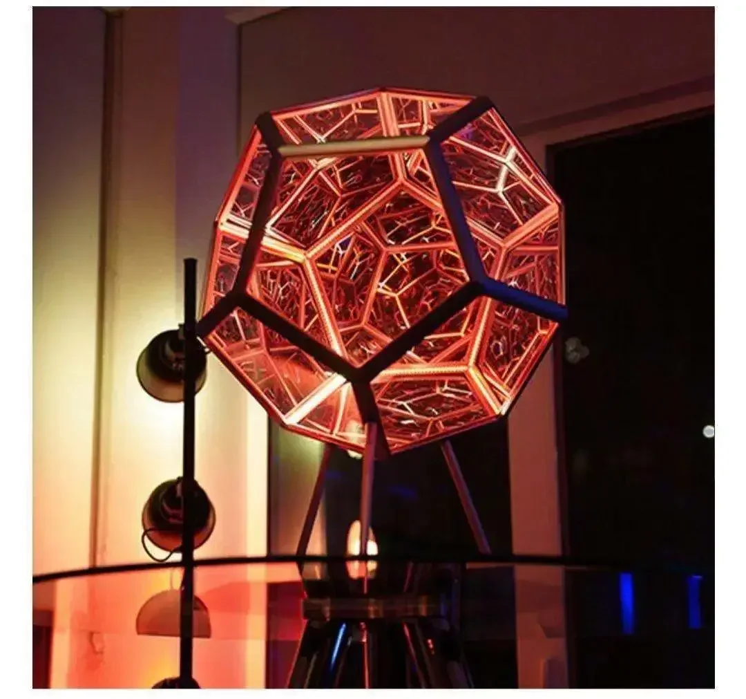 Creative Dodecahedron Art Light Night Lights Dream Lamps Star Lights for Bedroom Home Aesthetic Galaxy Light  Birthday Gifts