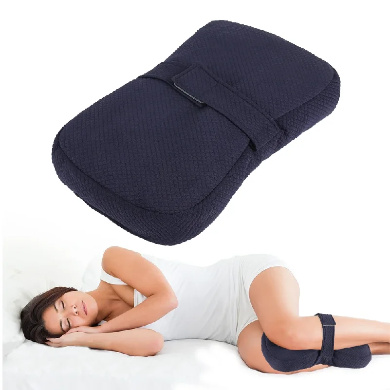 Side Sleeping Leg Pillow, Soft and Comfortable, for Sofa & Bed Sleep, Prevents Leg Rubbing, Side Sleeper Sciatica Relief Pillow
