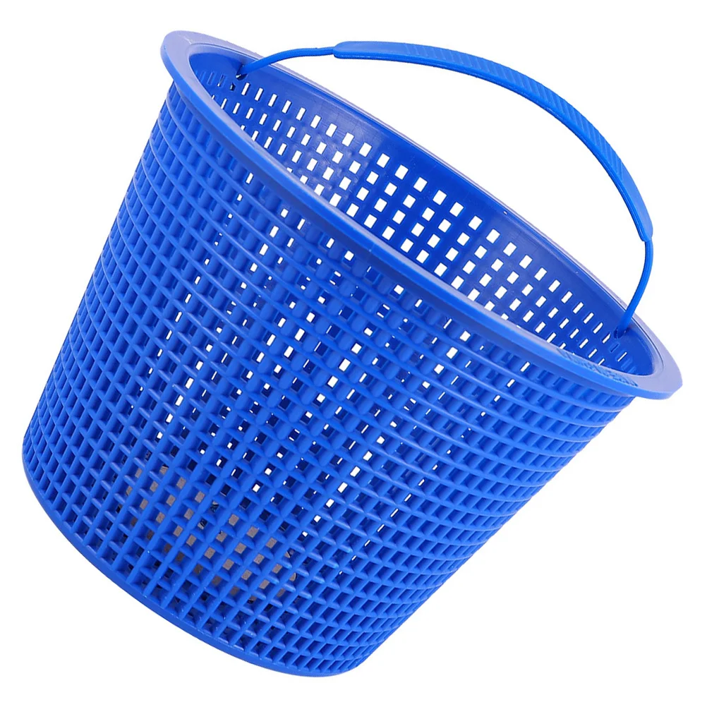 سلة فلتر حمام السباحة، سلة مضخة بلاستيكية مضادة للانسداد لإزالة حطام الأوراق، متوافقة مع جوارب مقشدة،