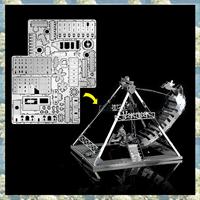Best Of 2025-2X 3D Metal Model Kit Viking Ship Assembly Model DIY 3D Cut Model Puzzle Toys For Adult Originality